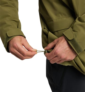 Älv 3-in-1 Down GTX Jacket Men Olive Green