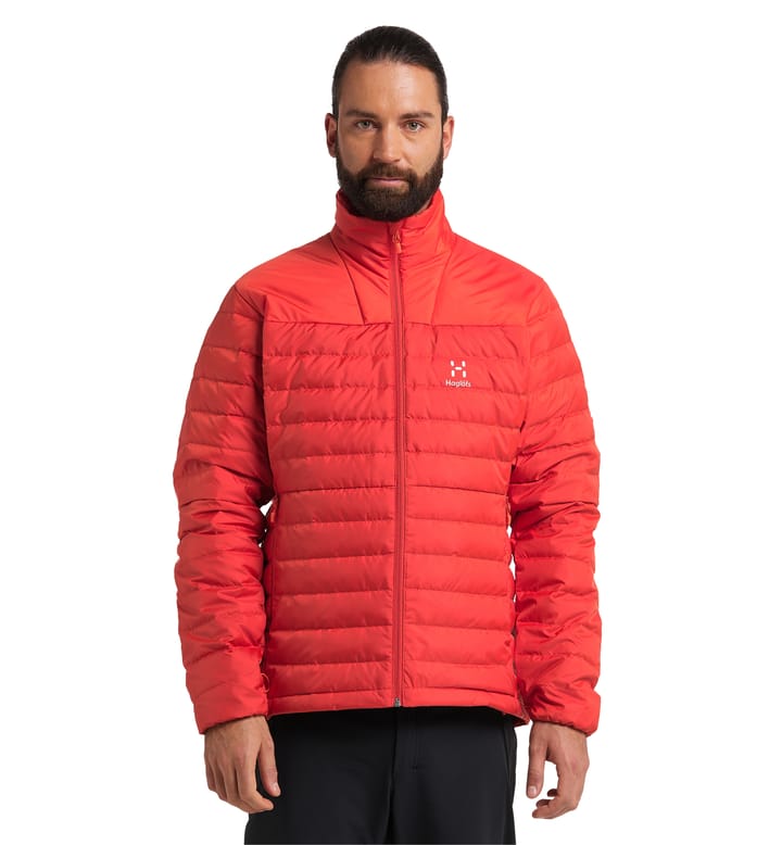 Älv 3-in-1 Down GTX Jacket Men Burgundy Brown