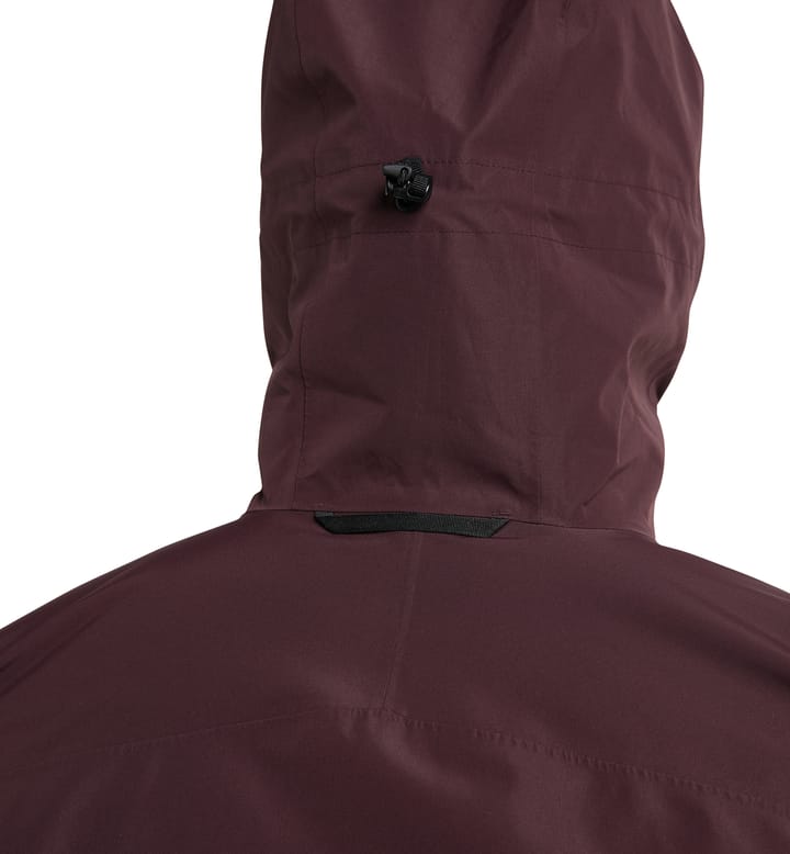 Älv 3-in-1 Down GTX Jacket Men Burgundy Brown