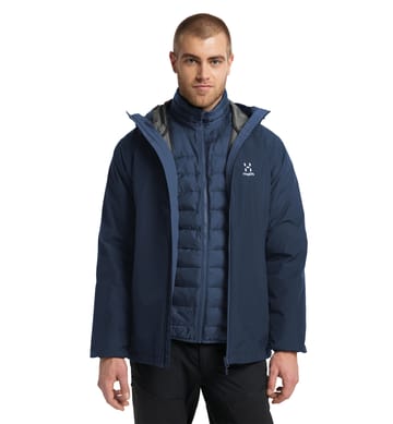 Eldstad 3-in-1 Mimic GTX Jacket Men Tarn Blue