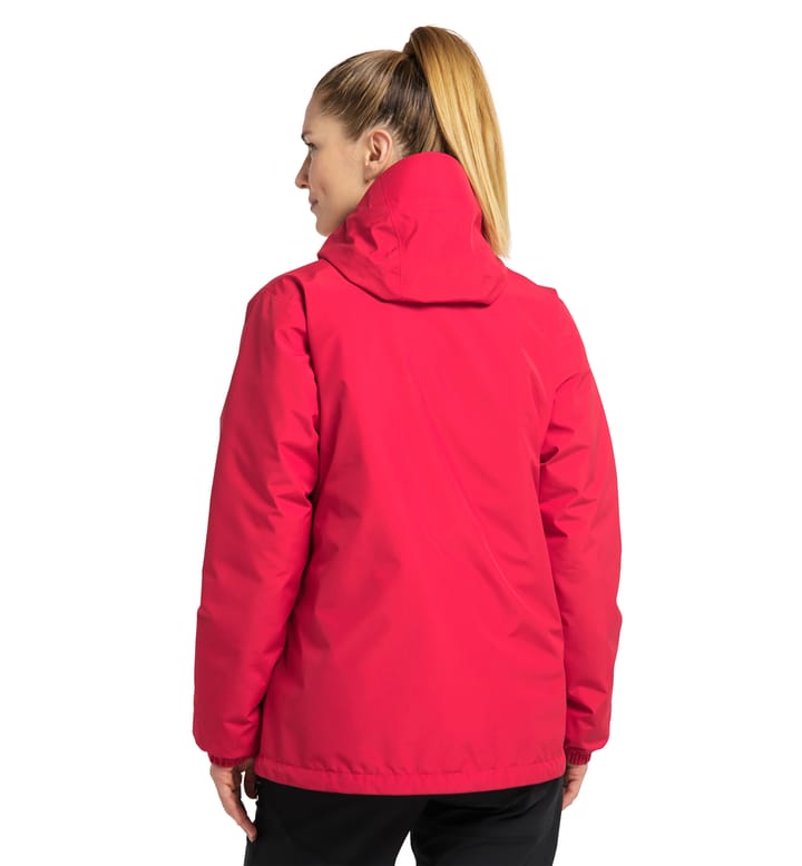 Eldstad 3-in-1 Mimic GTX Jacket Women Scarlet Red