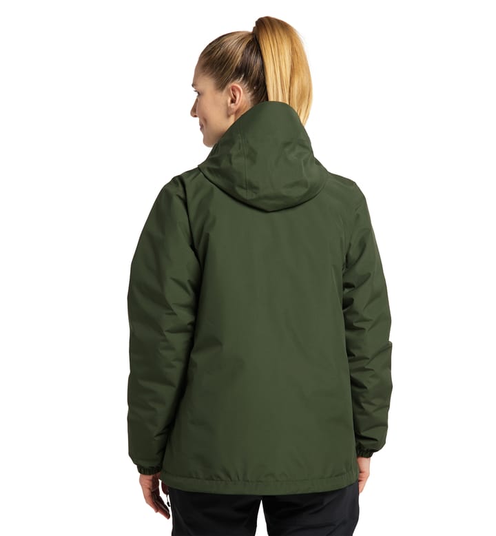 Eldstad 3-in-1 Mimic GTX Jacket Women Seaweed Green