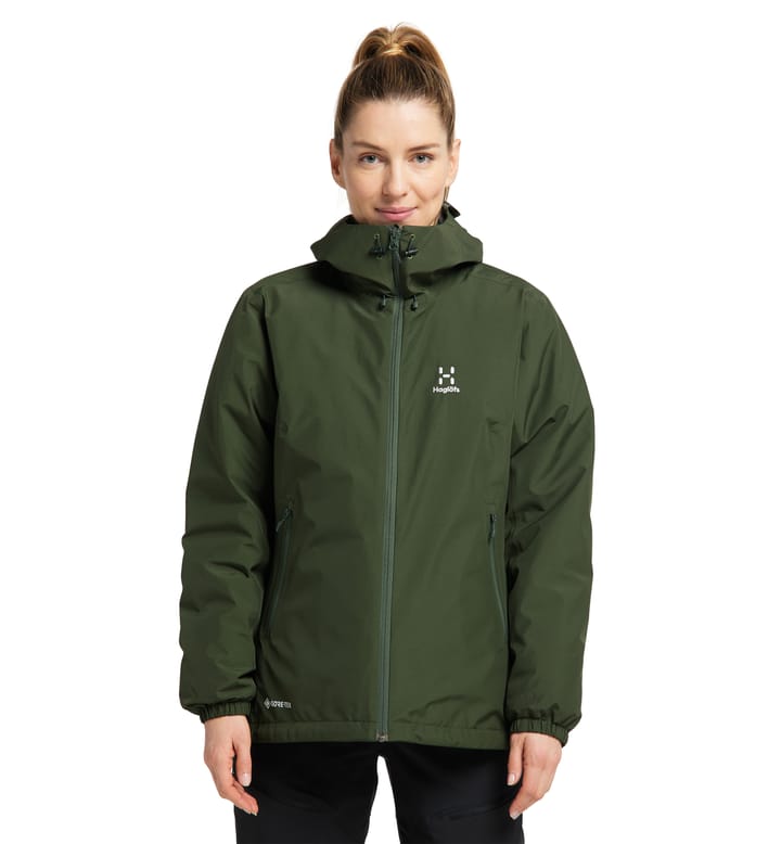 Eldstad 3-in-1 Mimic GTX Jacket Women Seaweed Green