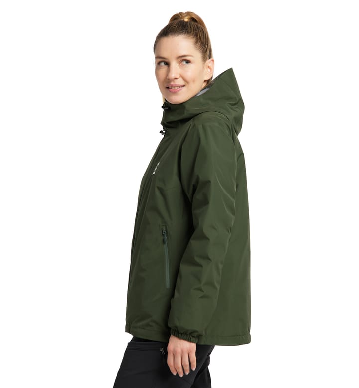 Eldstad 3-in-1 Mimic GTX Jacket Women Seaweed Green