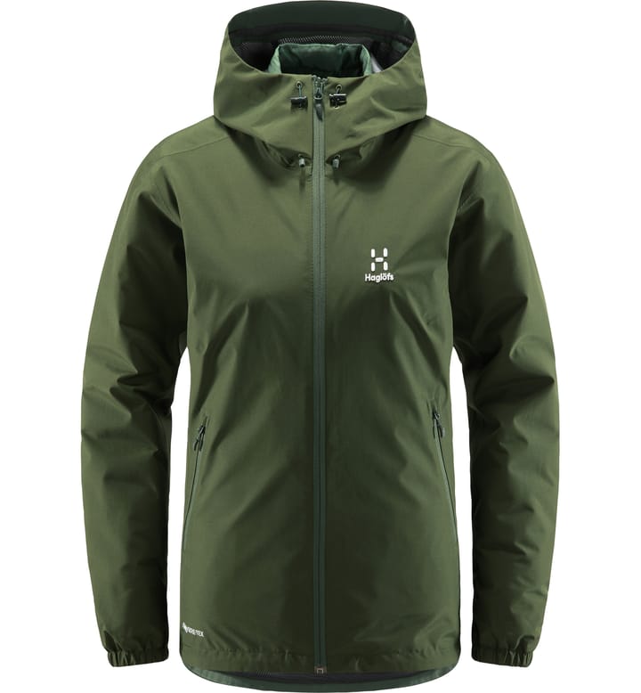 Eldstad 3-in-1 Mimic GTX Jacket Women Seaweed Green