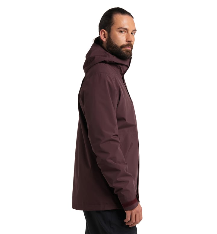 Stuga 3-in-1 Jacket Men Burgundy Brown Stuga 3-in-1 Jacket Men Burgundy Brown