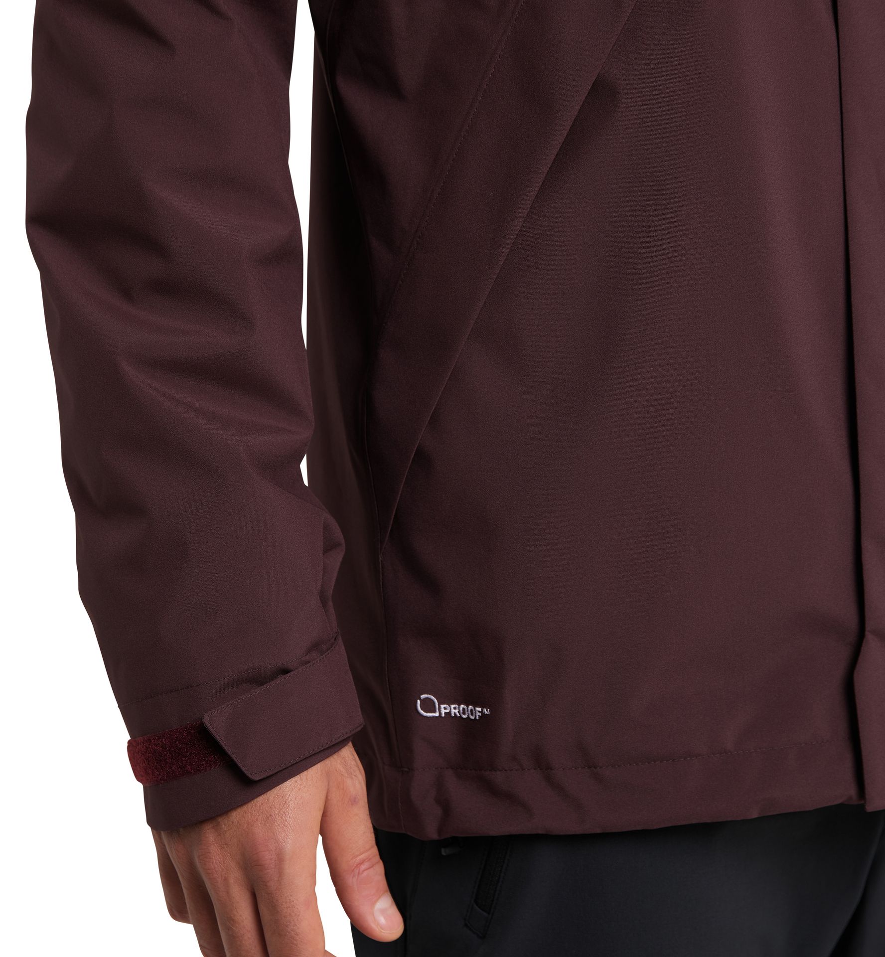 Stuga 3-in-1 Jacket Men Burgundy Brown
