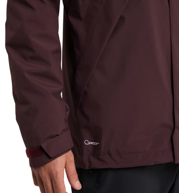 Stuga 3-in-1 Jacket Men Burgundy Brown