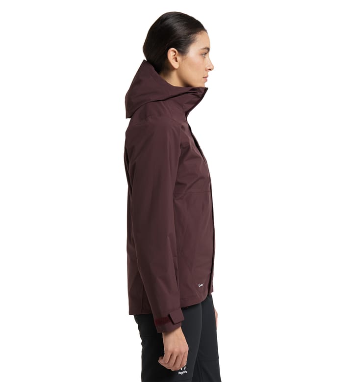 Stuga 3-in-1 Jacket Women Burgundy Brown Stuga 3-in-1 Jacket Women Burgundy Brown