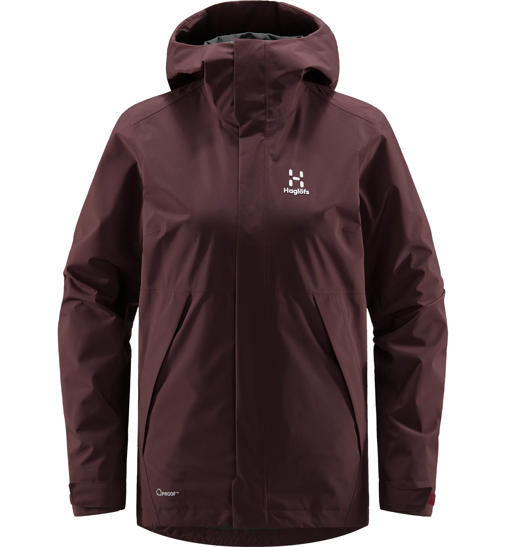 Stuga 3-in-1 Jacket Women Burgundy Brown