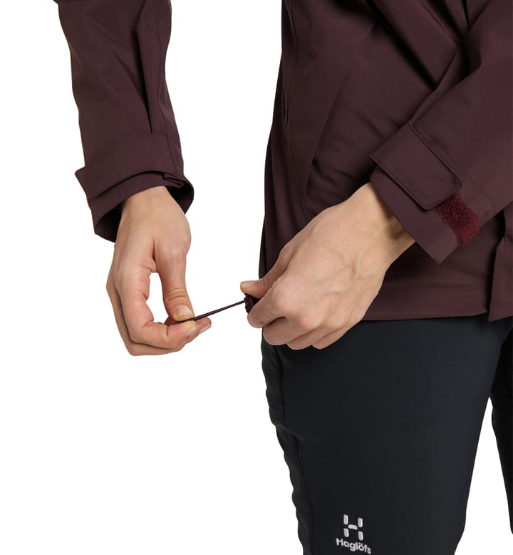 Stuga 3-in-1 Jacket Women Burgundy Brown Stuga 3-in-1 Jacket Women Burgundy Brown