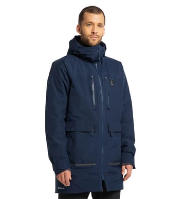 Mörkret GTX Down Parka Men Tarn Blue