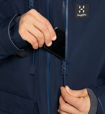 Mörkret GTX Down Parka Men Tarn Blue