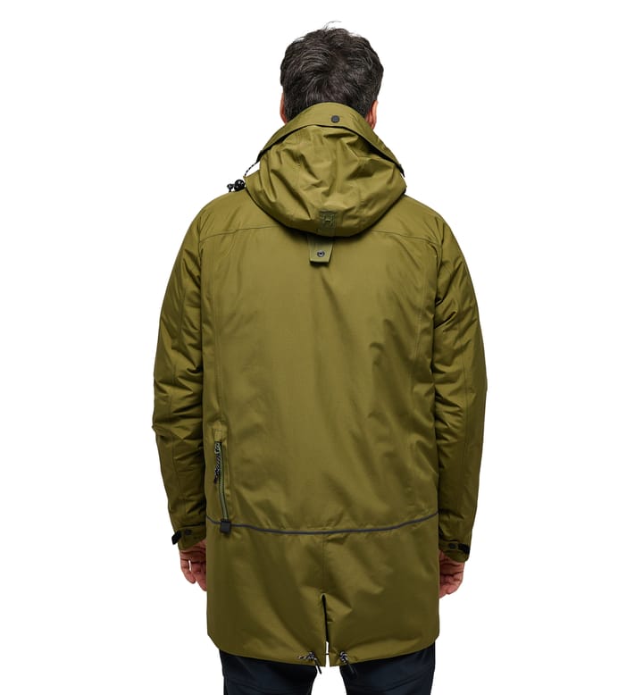 Mörkret GTX Down Parka Men Olive Green Mörkret GTX Down Parka Men Olive Green