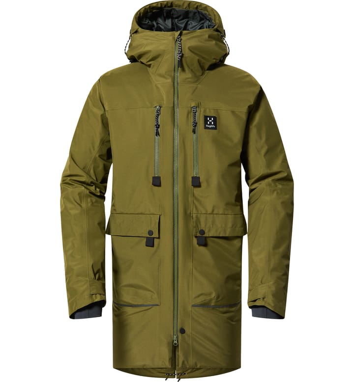 Mörkret GTX Down Parka Men Olive Green Mörkret GTX Down Parka Men Olive Green