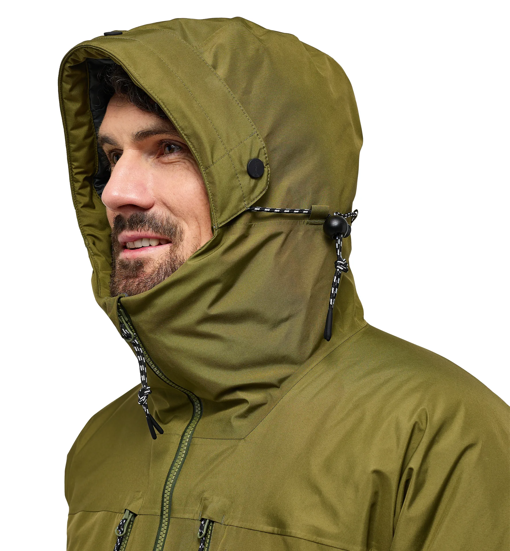 Mörkret GTX Down Parka Men Olive Green