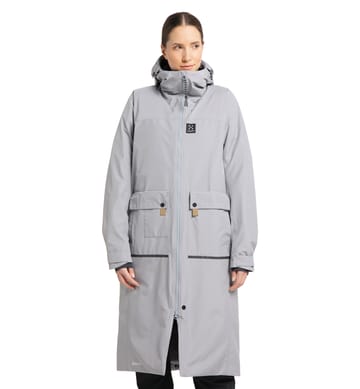 Mörkret GTX Down Parka Women Concrete