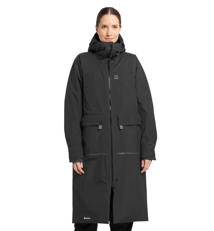 Mörkret GTX Down Parka Women True Black