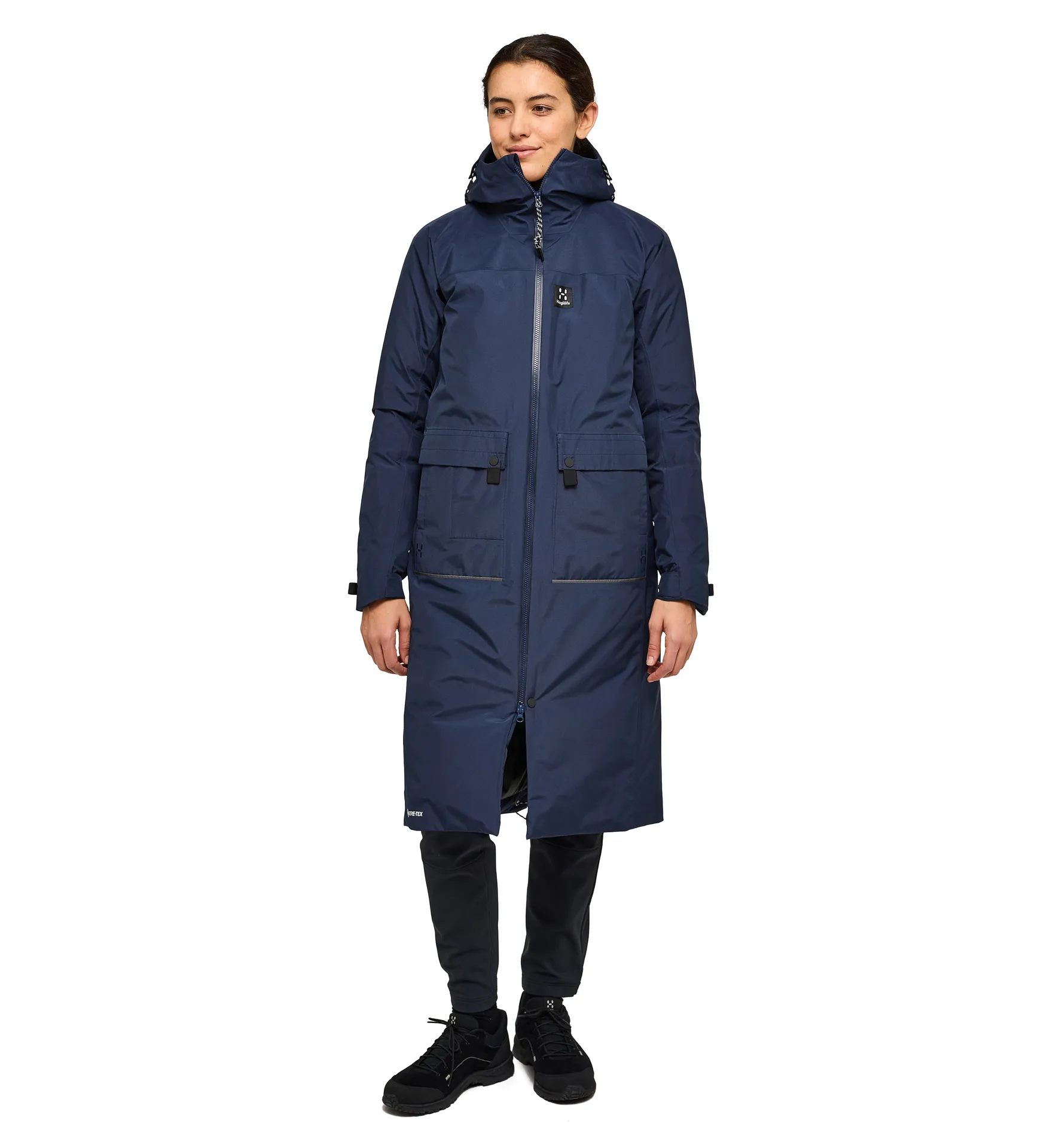 Mörkret GTX Down Parka Women Tarn Blue
