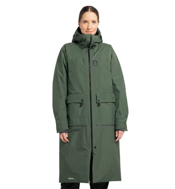 Mörkret GTX Down Parka Women Fjell Green