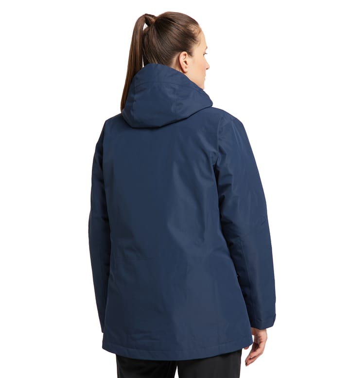 Älv 3-in-1 Down GTX Jacket Women Tarn Blue