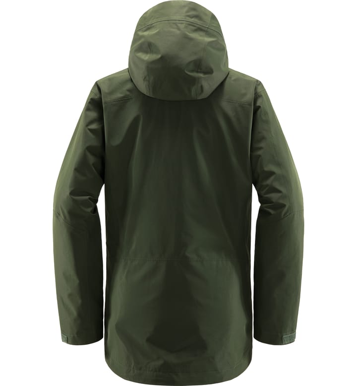 Älv 3-in-1 Down GTX Jacket Women Seaweed Green