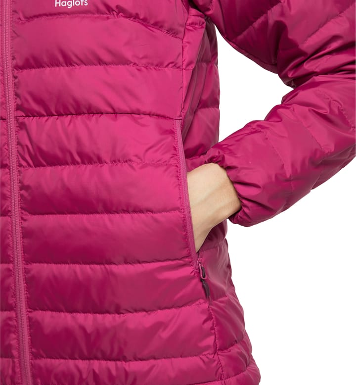 Älv 3-in-1 Down GTX Jacket Women Burgundy Brown