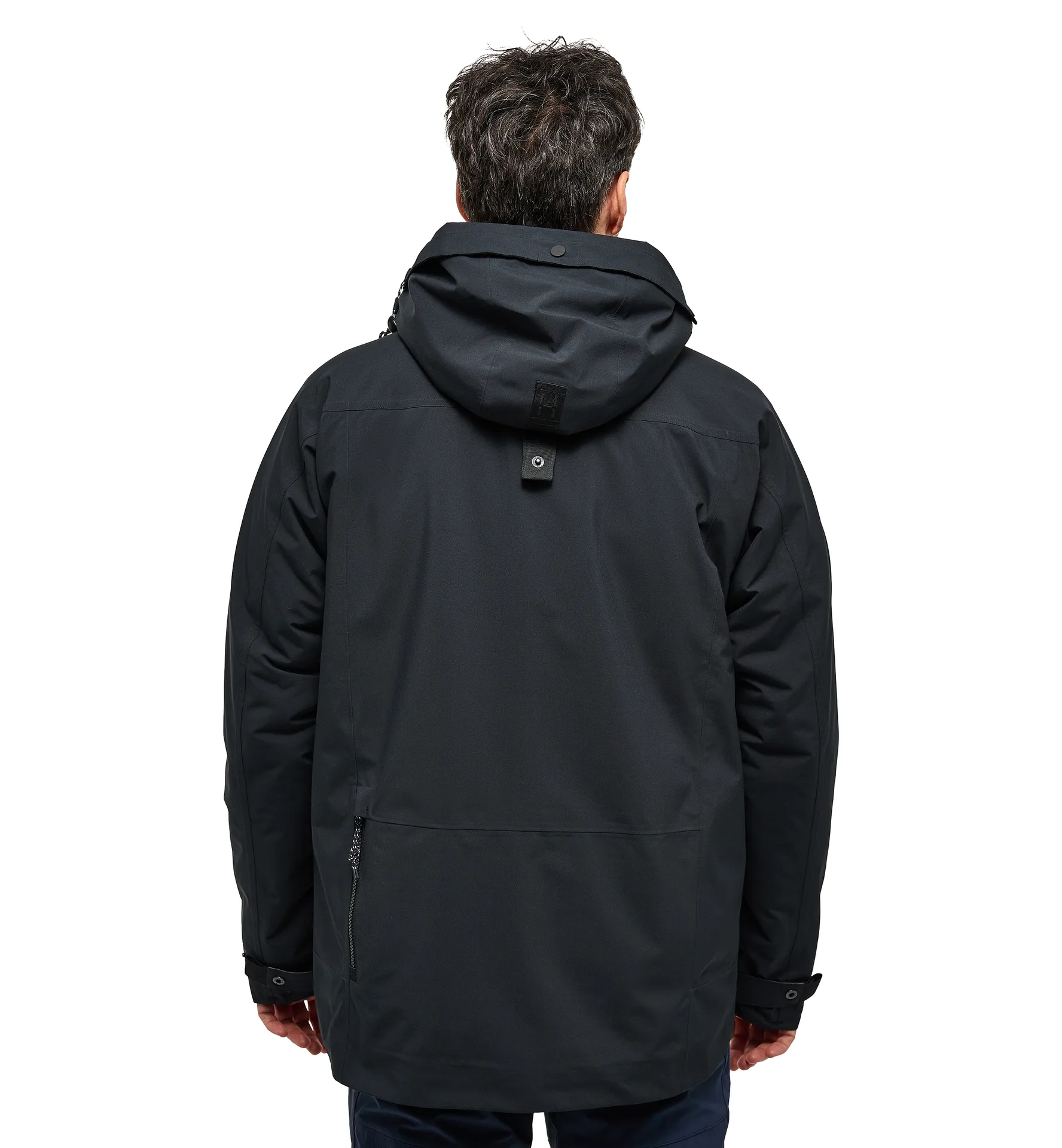 Orsa Jacket Men True Black Solid
