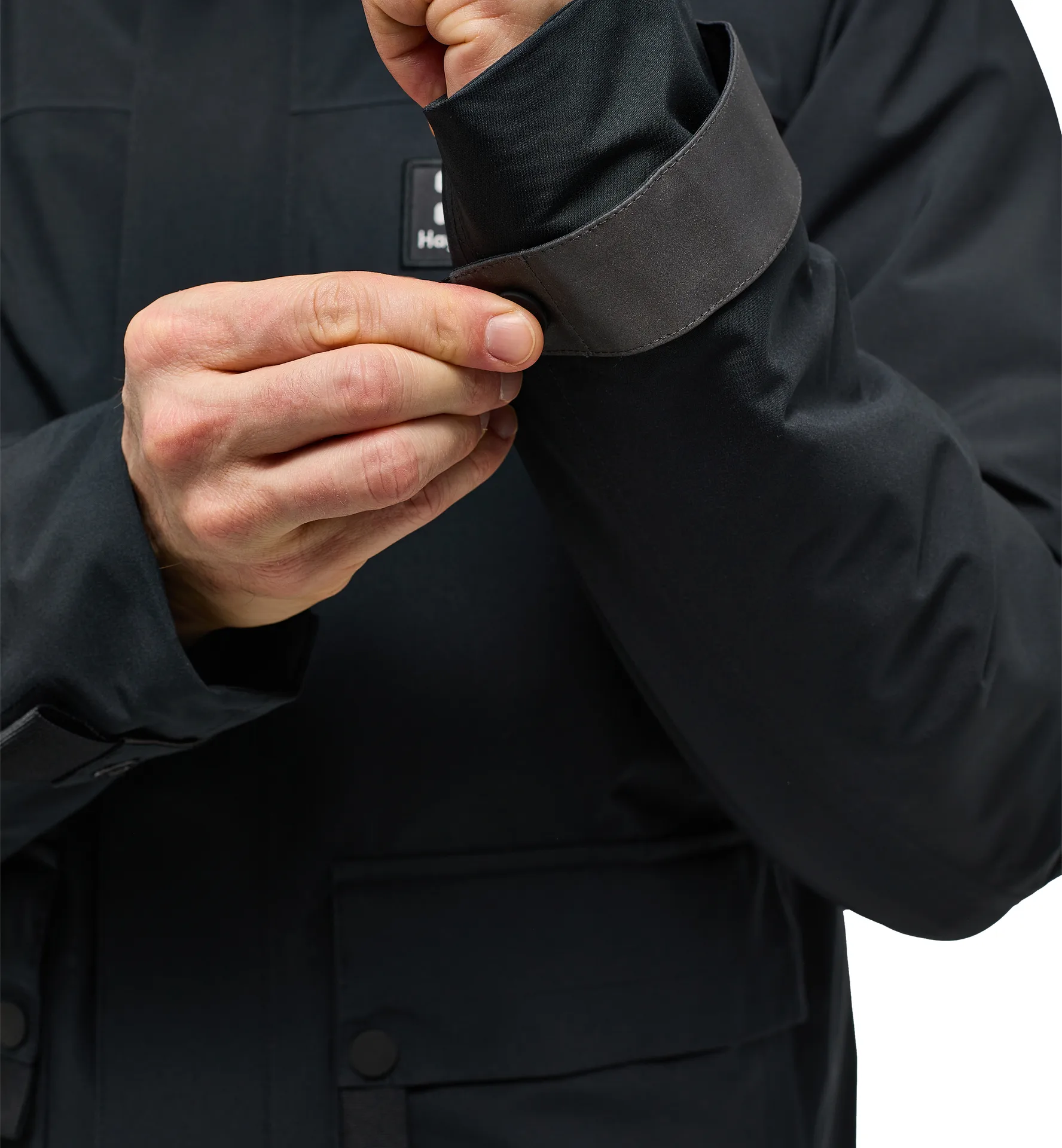 Orsa Jacket Men True Black Solid