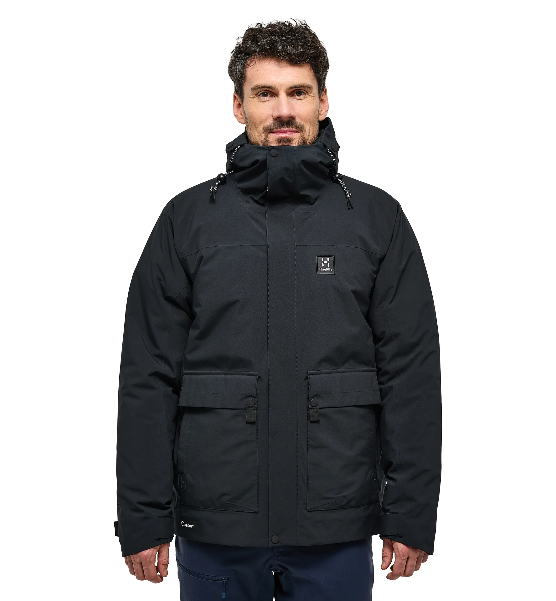 Orsa Jacket Men True Black Solid