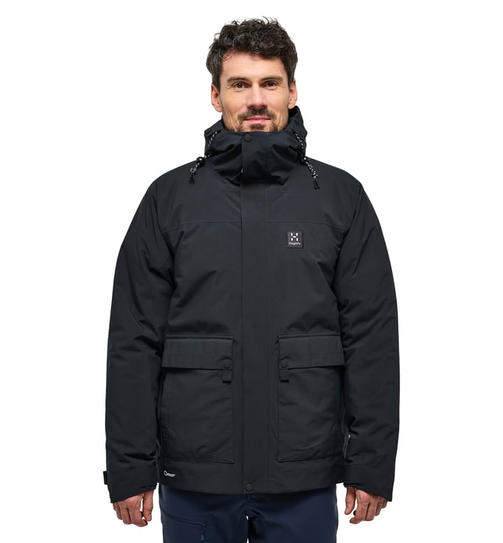 Orsa Jacket Men True Black Solid Orsa Jacket Men True Black Solid