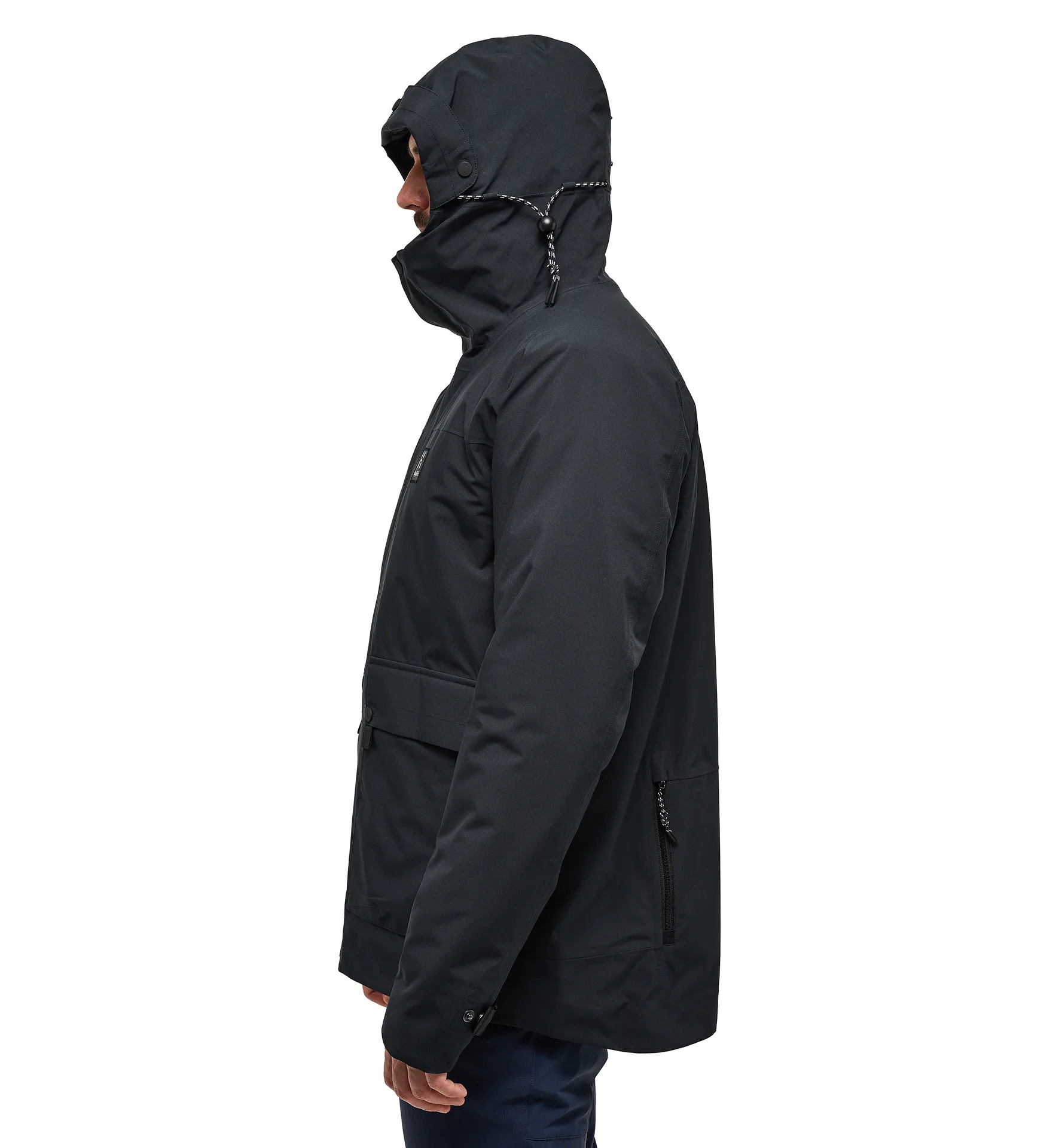 Orsa Jacket Men True Black Solid