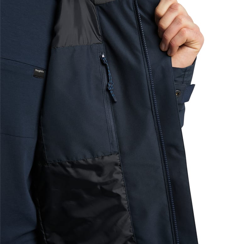 Orsa Jacket Men Tarn Blue