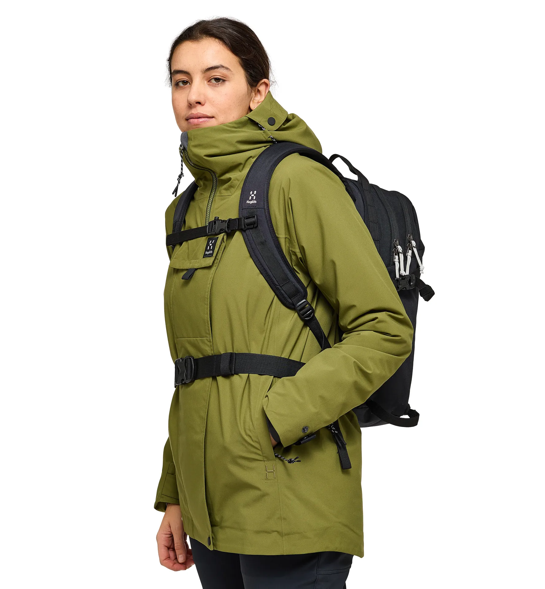 Orsa Parka Women Olive Green