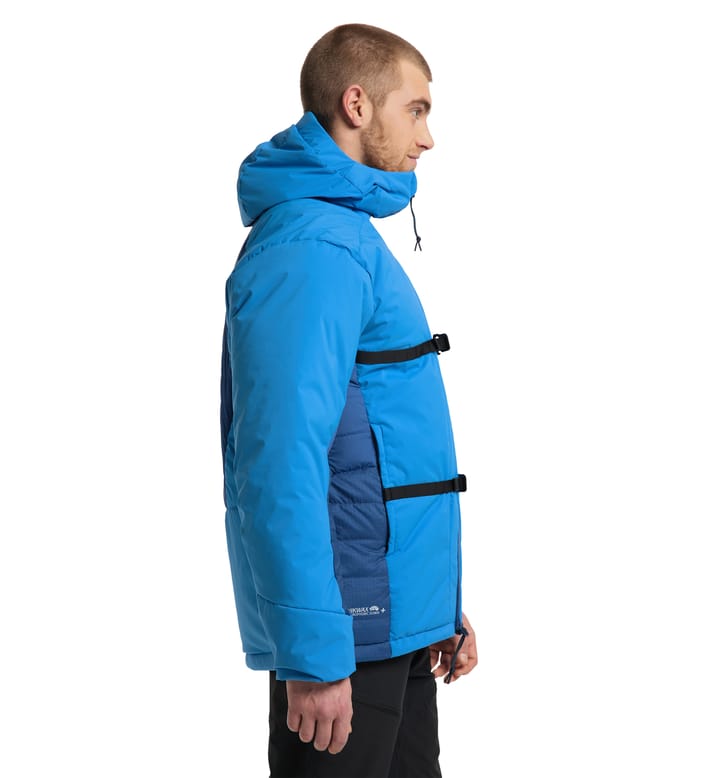 Nordic Expedition Down Hood Men Nordic Blue/Baltic Blue