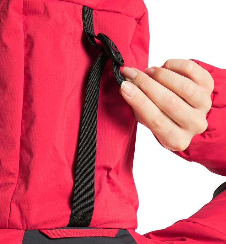 Nordic Expedition Down Hood Women Scarlet Red/Dala Red Nordic Expedition Down Hood Women Scarlet Red/Dala Red