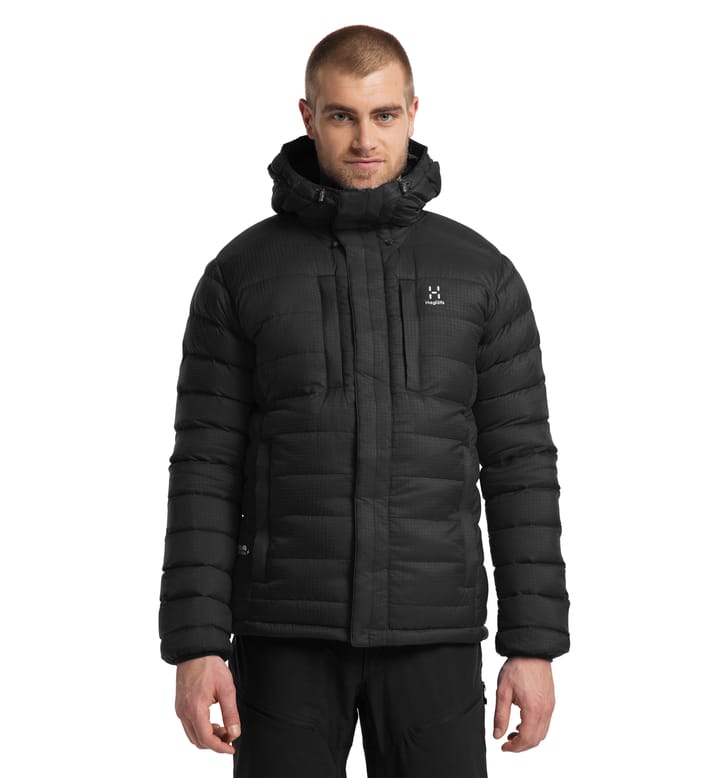Reliable Down Hood Men True Black Reliable Down Hood Men True Black