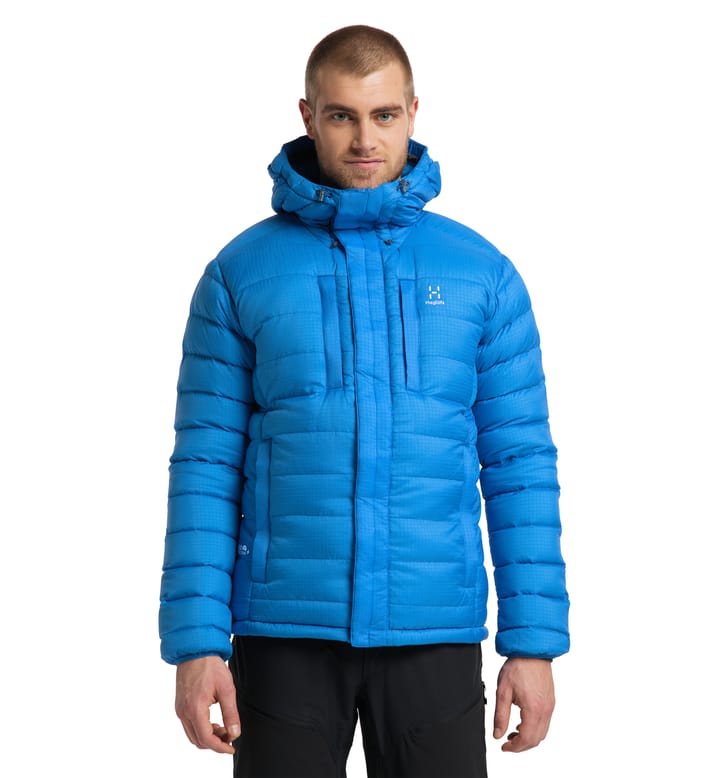 Reliable Down Hood Men Nordic Blue