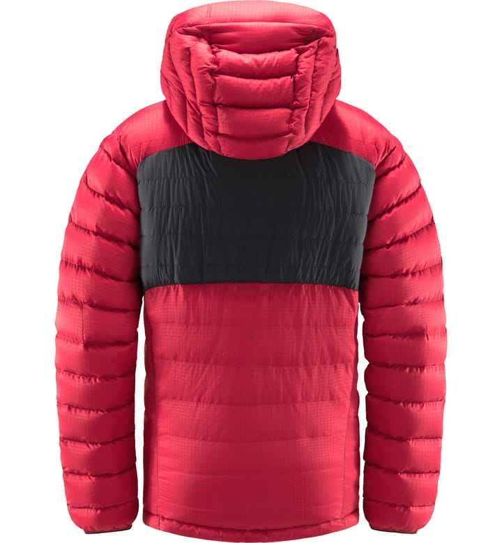 Reliable Down Hood Men Dala Red/True Black Reliable Down Hood Men Dala Red/True Black