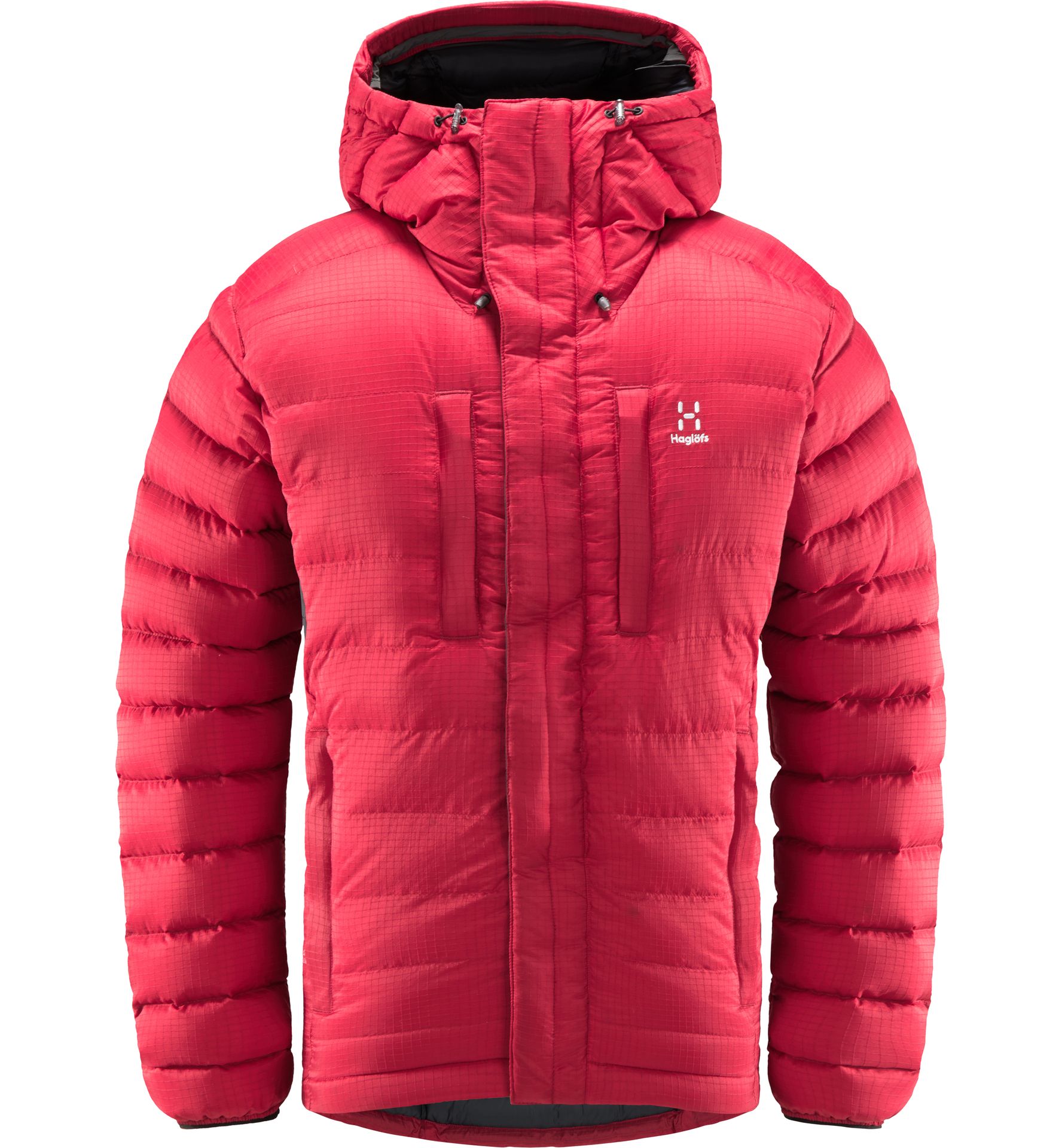 Reliable Down Hood Men Dala Red/True Black
