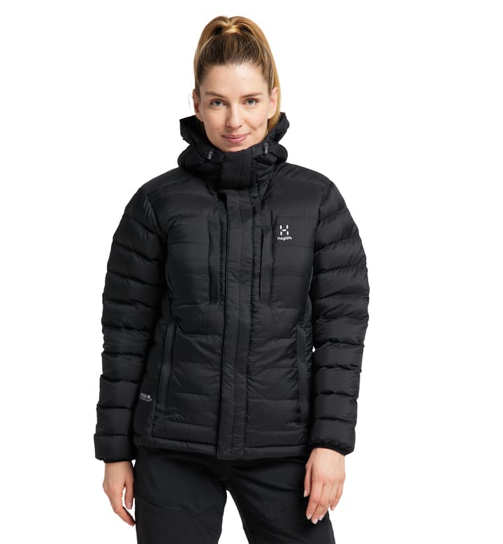 Reliable Down Hood Women True Black