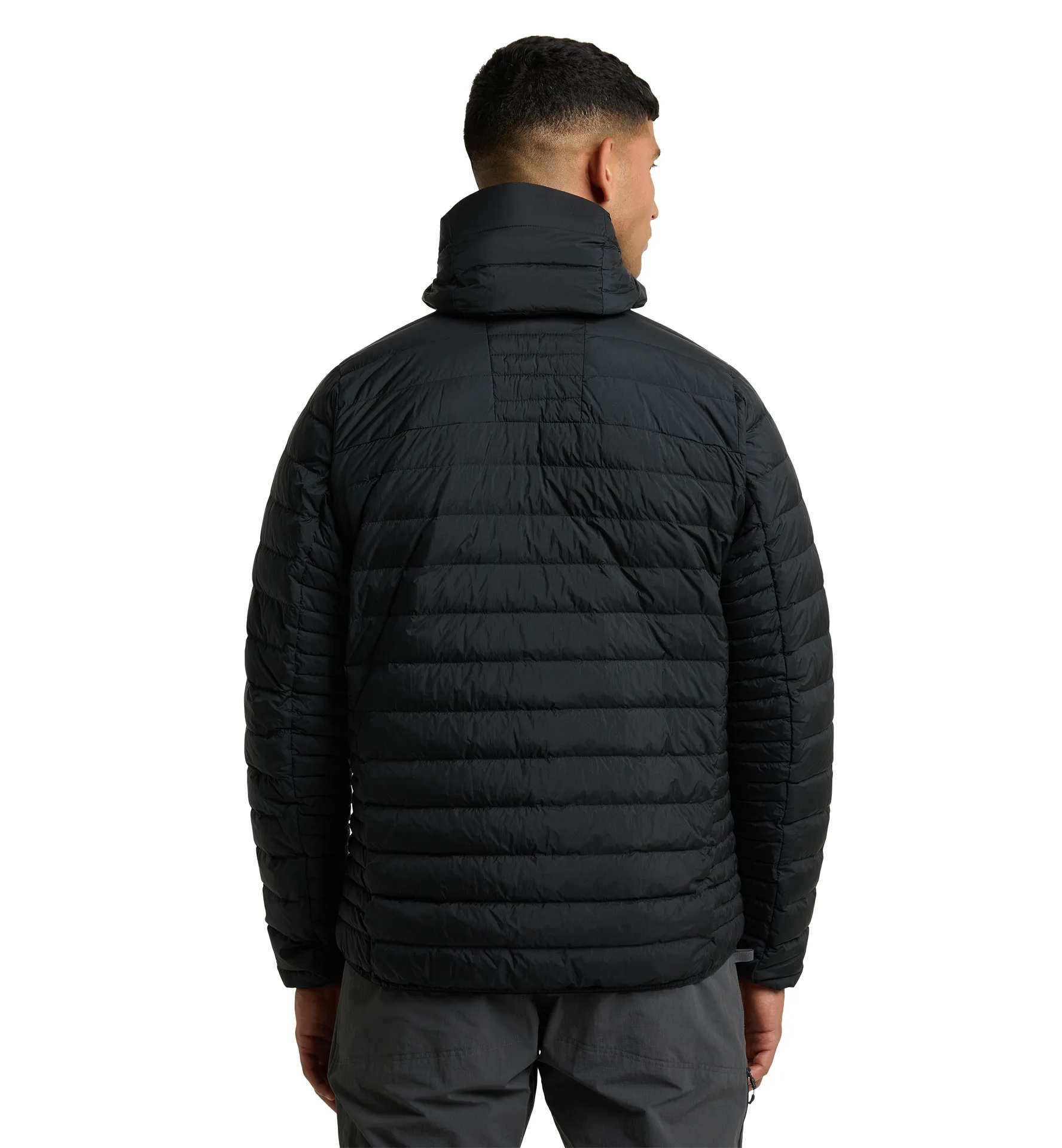 Micro Nordic Down Hood Men True Black