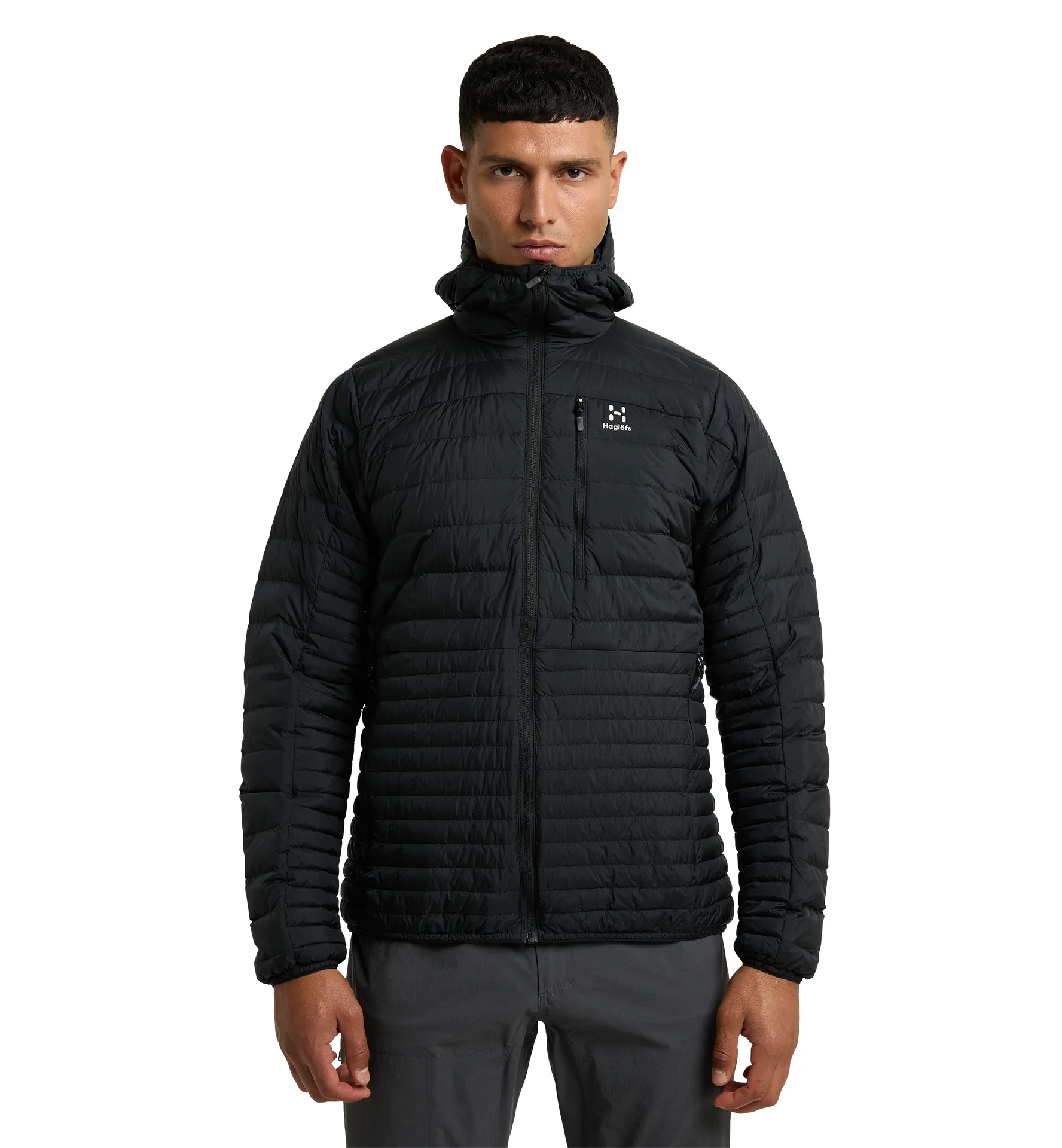 Micro Nordic Down Hood Men True Black