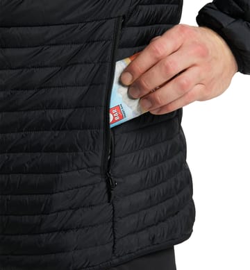 Micro Nordic Down Hood Men True Black