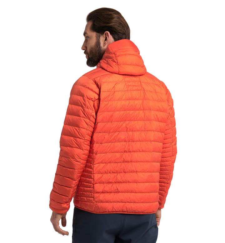 Micro Nordic Down Hood Men Habanero Micro Nordic Down Hood Men Habanero