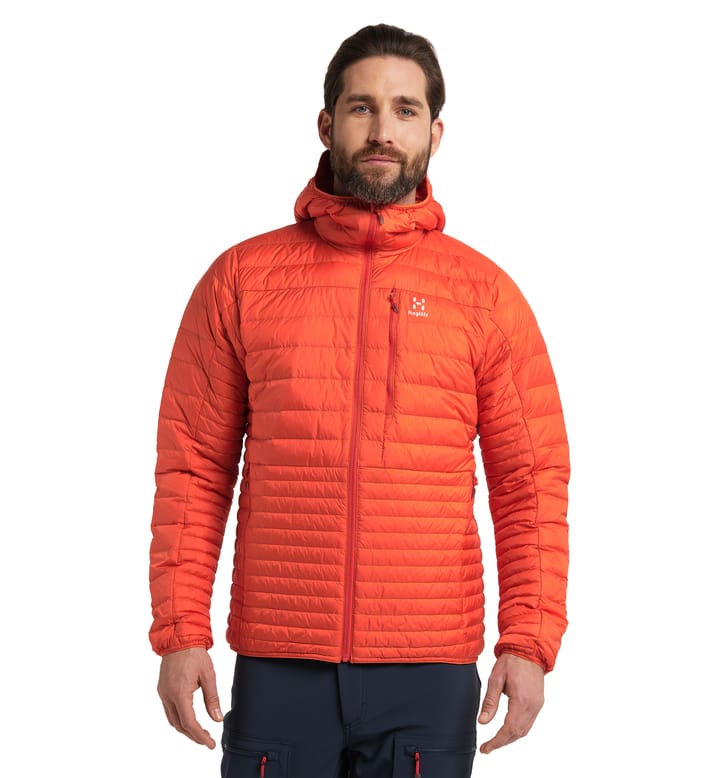 Micro Nordic Down Hood Men Habanero Micro Nordic Down Hood Men Habanero