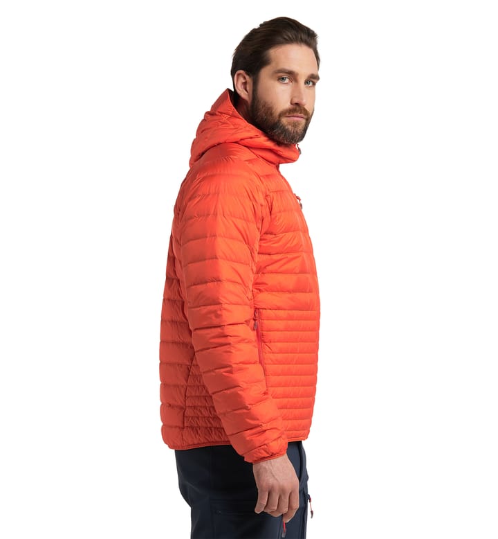 Micro Nordic Down Hood Men Habanero Micro Nordic Down Hood Men Habanero