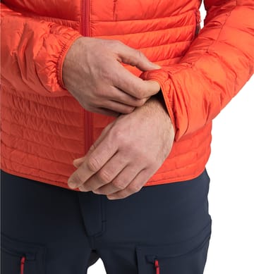 Micro Nordic Down Hood Men Habanero