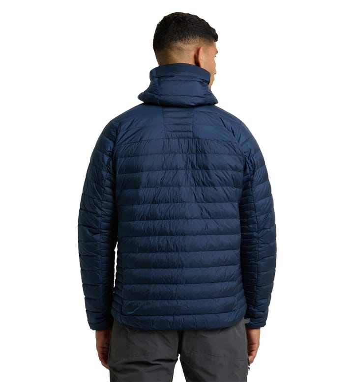 Micro Nordic Down Hood Men Tarn Blue