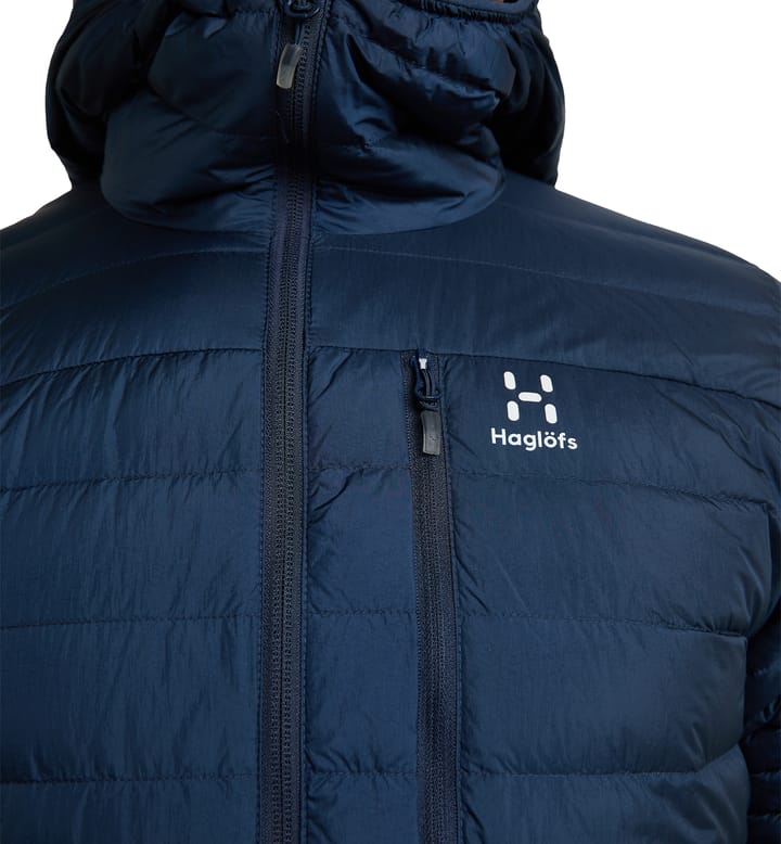 Micro Nordic Down Hood Men Tarn Blue